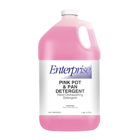 Enterprise Detergent Liquid Pink Pot & Pan 1 gal., PK4 063942.